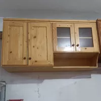 kitchen Set Kayu Jati Belanda Custom / Rak Penyimpanan Alat Dapur