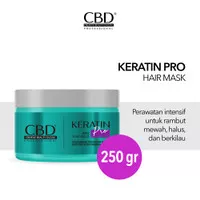CBD Professional Keratin Pro Daily Use Hair Mask (Masker Rambut) 250gr