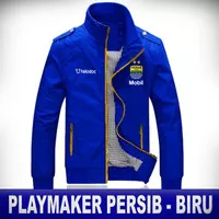 Jaket Playmaker Murah Klub Persib Bandung Warna Biru Maung Bandung