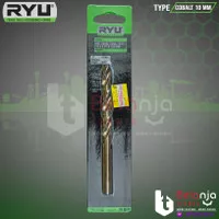 Ryu Mata Bor HSS Cobalt 10 MM Drill Bits Besi Stainless Alumunium 10