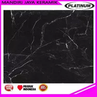 Keramik Lantai Platinum STOCKHOLM Black 60x60 cm Kw1