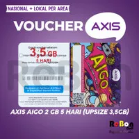 Voucher Axis Aigo 2 GB 5 Hari