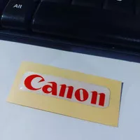 Sticker Resin Timbul Canon Camera Stiker Lentur 3D Kamera