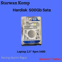 hardisk laptop 500gb sata wdc blue