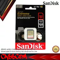 SDHC Sandisk Extreme 32GB 100mbps / SD Card 32 GB 4K