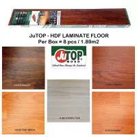 Lantai Kayu Parket JuTOP H 826-2 Kempas/HDF Laminate flooring
