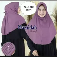 Hijab Bergo Tali Serut Size L ORI Hamidah