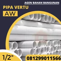Pipa PVC 1/2" AW Vertu (Grosir / Harga Termurah) 3,9 m
