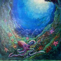 Octopus "Cahaya & Kesunyian" Fine Print