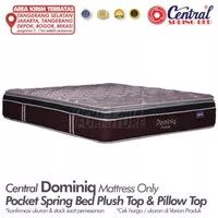 Springbed Central Dominiq Pocket Plush Top Pillow Top - 120 x 200 cm