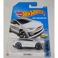 Hotwheels Hot Wheels Tesla Model X putih