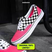 Vans Era Two Tone Checkerboard Rouge Red Original