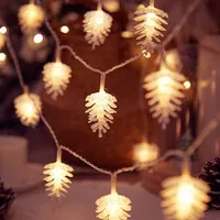 Lampu Hias pohon natal LED motif baru Lampu Christmas Lampu LED Natal - 3METER (20LED)