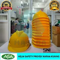 Helm proyek kuning - Topi proyek - Topi kerja proyek - Safety helmet