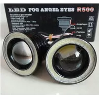 LED FOGLAMP ANGEL EYES 89MM - LED FOG LAMP ANGEL EYES UNIVERSAL