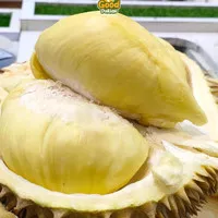 Durian Monthong Parigi FRESH UTUH - Monthong Palu Bulat dengan Kulit -