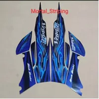 STRIPING / STICKER YAMAHA VEGA R NEW 2008 2009 WARNA HITAM BIRU