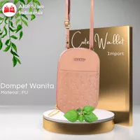 Tas Selempang Dompet HP Wanita MultiFungsi SlingBag Dompet Cute Wallet