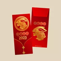 Imago - Angpao Imlek 2023 Angpau Tahun Kelinci Premium Kelinci Emas