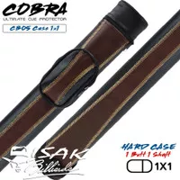 Cobra 1x1 Case CB05 - Tas Stick Hard Cue Sarung Stik Billiard 1B1S