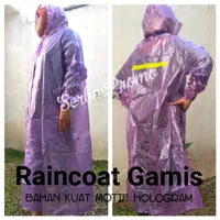 Raincoat Wanita Skotlet Elephant Brand- Ponco Jas Hujan Gamis Muslimah