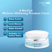 Melanox Premium Whitening Cream pemutih wajah / pencerah pelembab 14gr