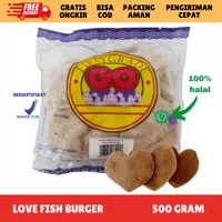 GO Love Fish Burger BPOM HALAL FROZEN FOOD