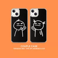 Custom Case Cute Couple All Type Hp Bahan Softcase Silicon 06