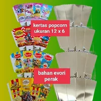kertas popcorn / kotak popcorn / dus popcorn / karton popcorn / paper