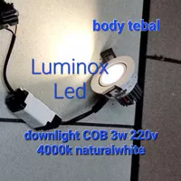 downlight led mini 3watt 3w spotlight led lemari 3w 3 w inbow 220v