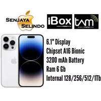 Iphone 14 Pro 128 Gb | 256 Gb | 512 Gb | 1 Tb Garansi Resmi IBOX