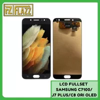 LCD TOUCHSCREEN SAMSUNG C7100/J7 PLUS/C8 ORI OLED BLACK GOLD WHITE