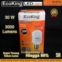Lampu LED Jumbo 30W - 30 Watt 6500K Putih LED Legend EcoKing