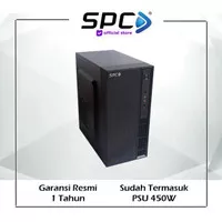 SPC Casing PC / CPU / Komputer SKMC 6000 + 450 Watt Power Supply