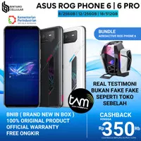 [ NEW ] Asus Rog Phone 6 Pro 18/512GB 12/256GB Garansi Resmi | Not 5s