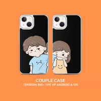 Custom Case Cute Couple All Type Hp Bahan Softcase Silicon 08
