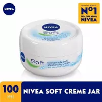Nivea Soft Creme Jar 100 ml Moisturizing Cream