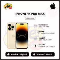 Iphone 14 Pro Max (6GB/128GB) - Garansi TAM
