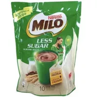 Milo Less Sugar Malaysia NEW PACK 10 stik pek