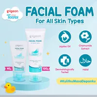 PIGEON Facial Foam / Sabun Muka / Pembersih Wajah 100Ml