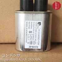 Kapasitor 0.65 UF 2100VAC - Kapasitor Microwave Original Asli