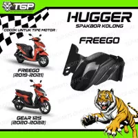 Spakbor Kolong Hugger Freego Yamaha Gear Gravis 125 Variasi TGP Hitam