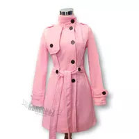 jaket mantel coat wanita korea azhura