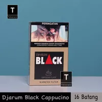 Djarum Black Cappuccino 16 Batang / Rokok Jarum Kretek Filter / Grosir
