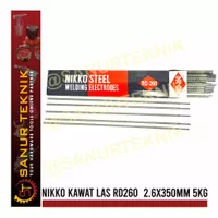 NIKKO STEEL Kawat Las RD 260 RD260 2.6mm 2.6 mm (5 KG)