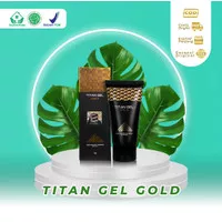 TITAN GEL GOLD | 100% ORIGINAL | PENUNJANG VITALITAS | BPOM