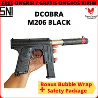Mainan Tembak Senapan Pistol Kokang TEC 9 Dcobra M206