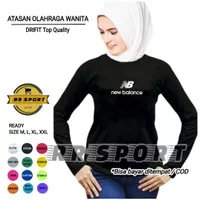 baju senam lengan panjang baju olahraga wanita kaos senam aerobic nb03