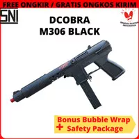 TEC 9 Mainan tembakan Kokang Pistol Dcobra M306 FREE EXTRA PACKING