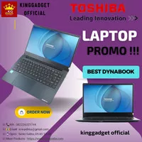 Laptop Toshiba Satelite Pro Dynabook Intel N5205U 8GB 256GB 14" Baru